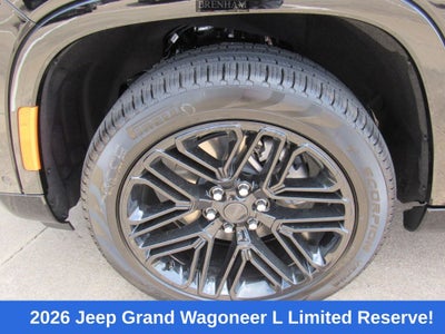 2026 Jeep Grand Wagoneer L GRAND WAGONEER L LIMITED RESERVE 4X4