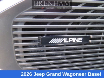 2026 Jeep Grand Wagoneer GRAND WAGONEER 4X2