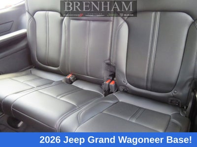 2026 Jeep Grand Wagoneer GRAND WAGONEER 4X2