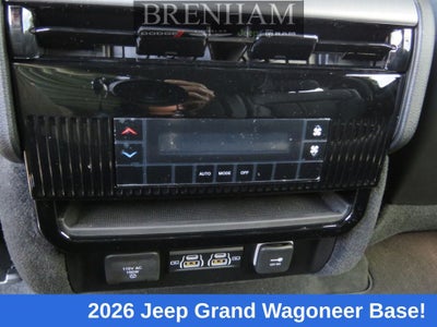 2026 Jeep Grand Wagoneer GRAND WAGONEER 4X2
