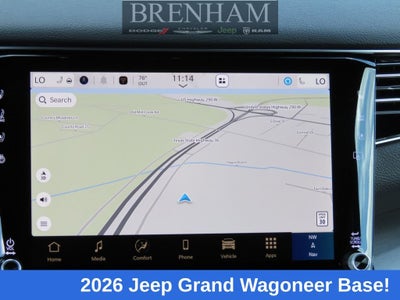 2026 Jeep Grand Wagoneer GRAND WAGONEER 4X2