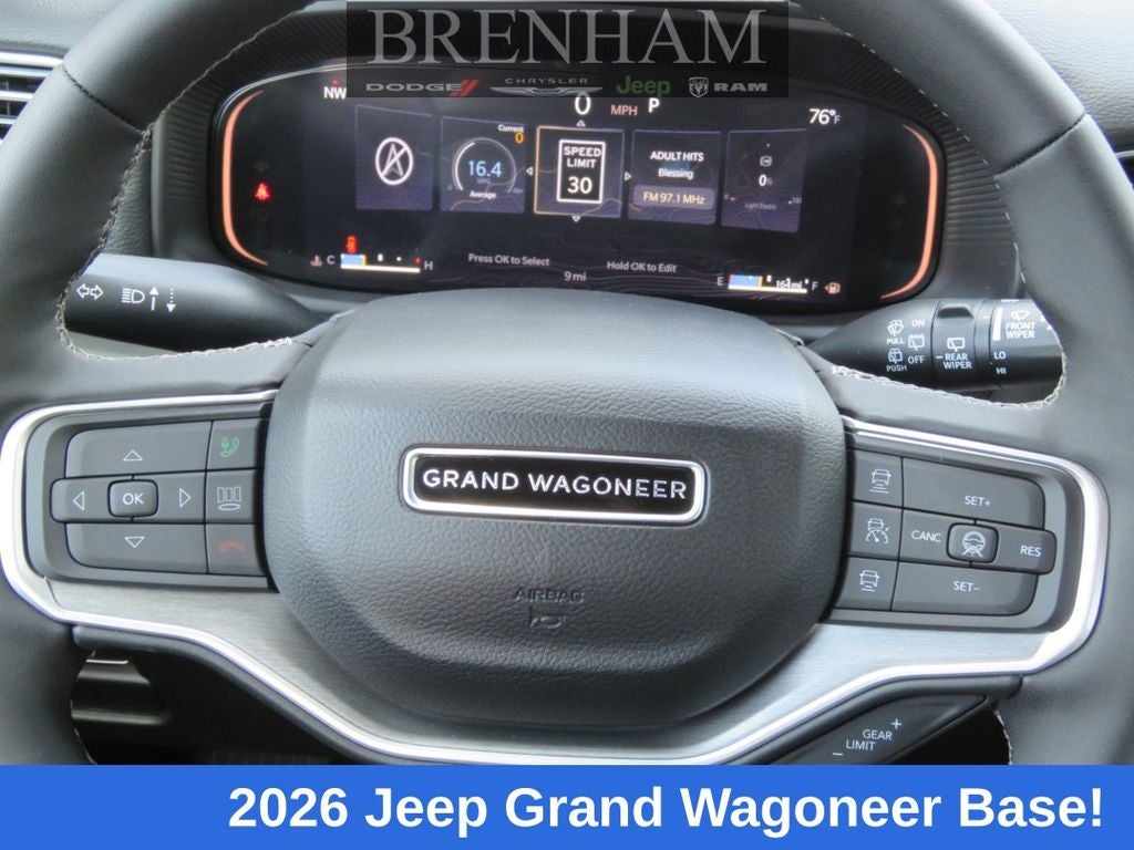 2026 Jeep Grand Wagoneer GRAND WAGONEER 4X2
