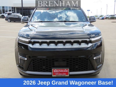 2026 Jeep Grand Wagoneer GRAND WAGONEER 4X2