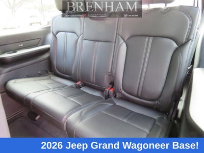 2026 Jeep Grand Wagoneer GRAND WAGONEER 4X2