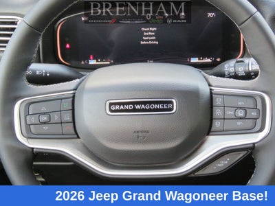 2026 Jeep Grand Wagoneer GRAND WAGONEER 4X2