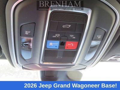 2026 Jeep Grand Wagoneer GRAND WAGONEER 4X2