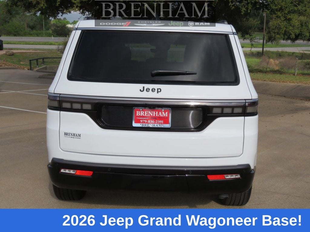 2026 Jeep Grand Wagoneer GRAND WAGONEER 4X2