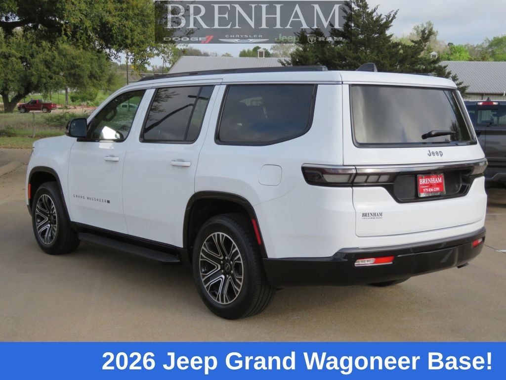 2026 Jeep Grand Wagoneer GRAND WAGONEER 4X2