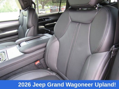 2026 Jeep Grand Wagoneer GRAND WAGONEER UPLAND 4X4