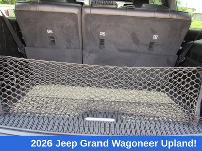 2026 Jeep Grand Wagoneer GRAND WAGONEER UPLAND 4X4