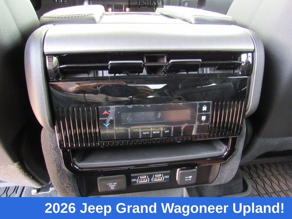 2026 Jeep Grand Wagoneer GRAND WAGONEER UPLAND 4X4