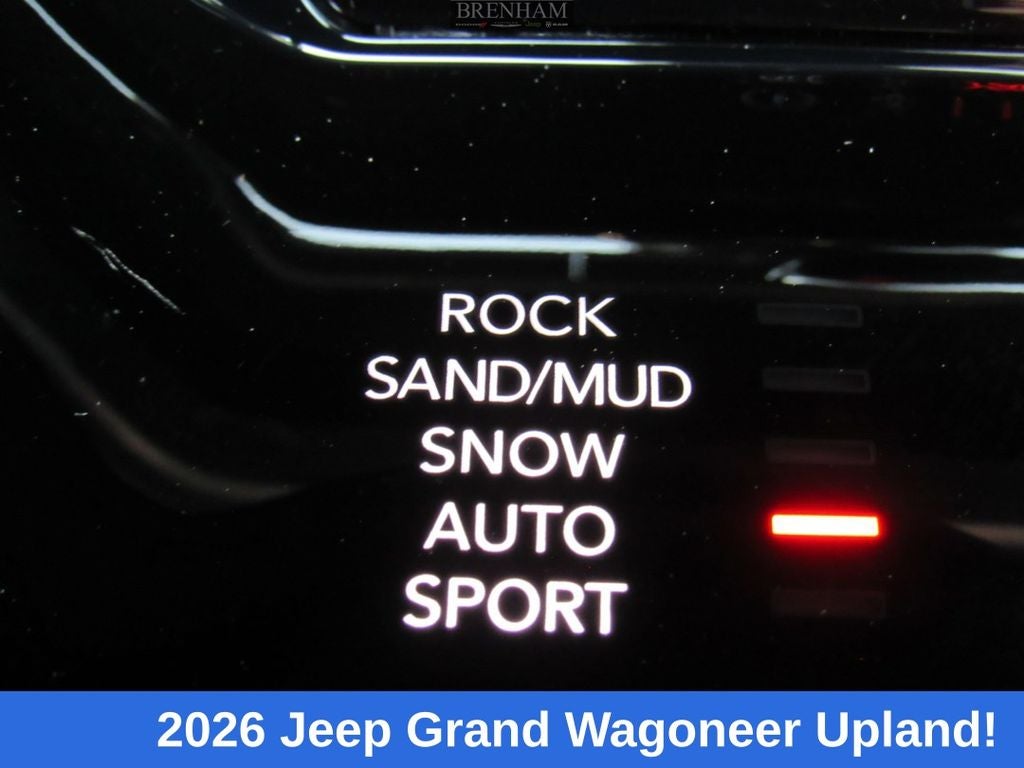 2026 Jeep Grand Wagoneer GRAND WAGONEER UPLAND 4X4