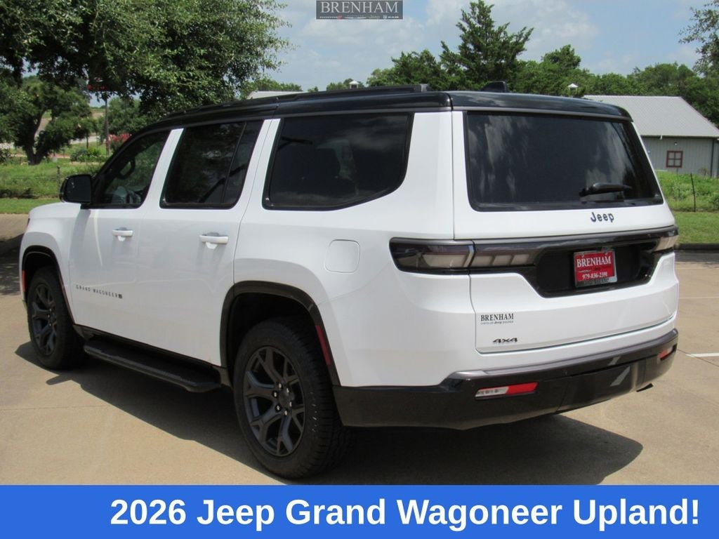 2026 Jeep Grand Wagoneer GRAND WAGONEER UPLAND 4X4
