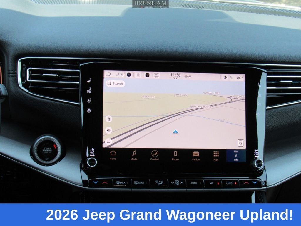 2026 Jeep Grand Wagoneer GRAND WAGONEER UPLAND 4X4