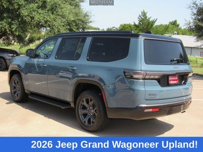 2026 Jeep Grand Wagoneer GRAND WAGONEER UPLAND 4X4