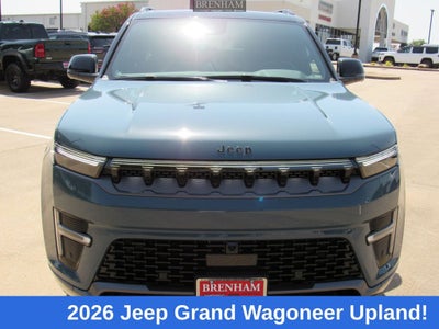 2026 Jeep Grand Wagoneer GRAND WAGONEER UPLAND 4X4