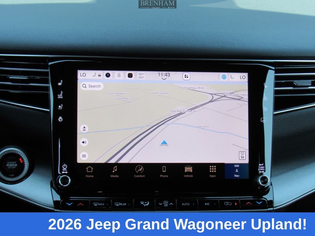 2026 Jeep Grand Wagoneer GRAND WAGONEER UPLAND 4X4
