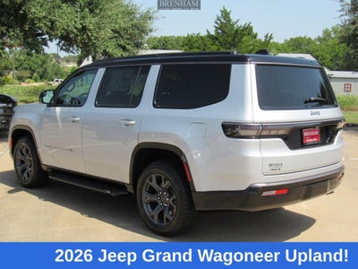 2026 Jeep Grand Wagoneer GRAND WAGONEER UPLAND 4X4