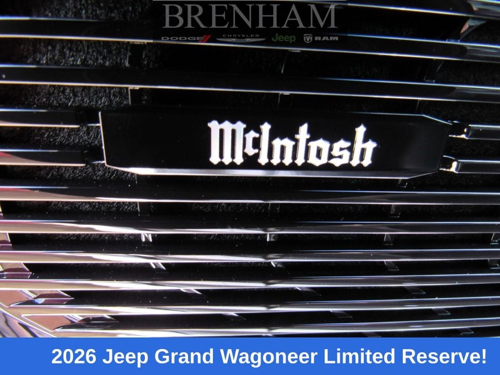 2026 Jeep Grand Wagoneer GRAND WAGONEER LIMITED RESERVE 4X4