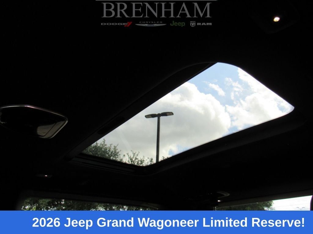2026 Jeep Grand Wagoneer GRAND WAGONEER LIMITED RESERVE 4X4