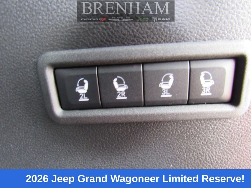 2026 Jeep Grand Wagoneer GRAND WAGONEER LIMITED RESERVE 4X4