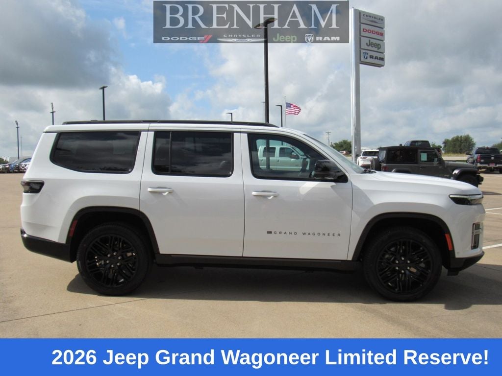 2026 Jeep Grand Wagoneer GRAND WAGONEER LIMITED RESERVE 4X4