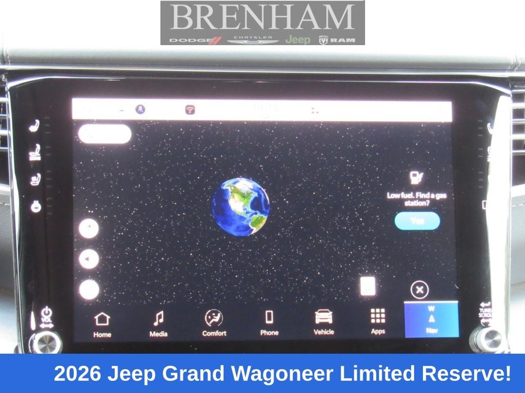 2026 Jeep Grand Wagoneer GRAND WAGONEER LIMITED RESERVE 4X4