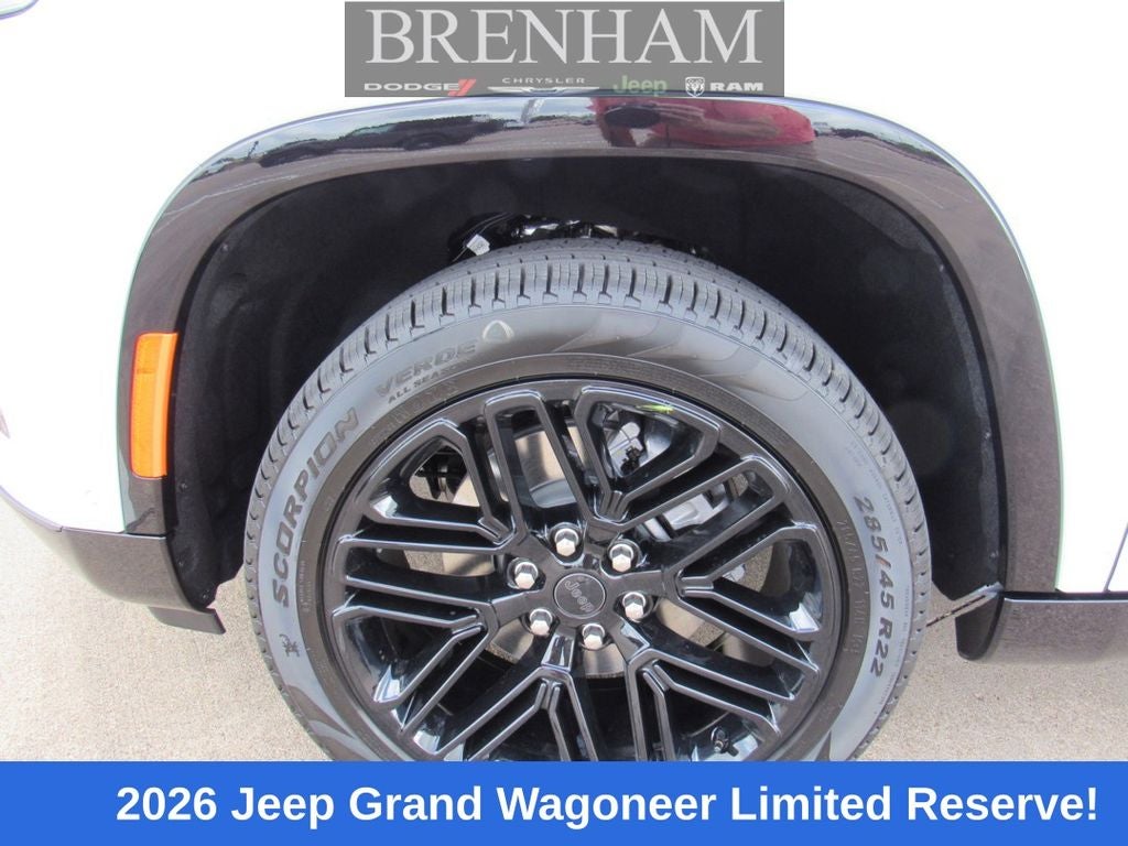 2026 Jeep Grand Wagoneer GRAND WAGONEER LIMITED RESERVE 4X4