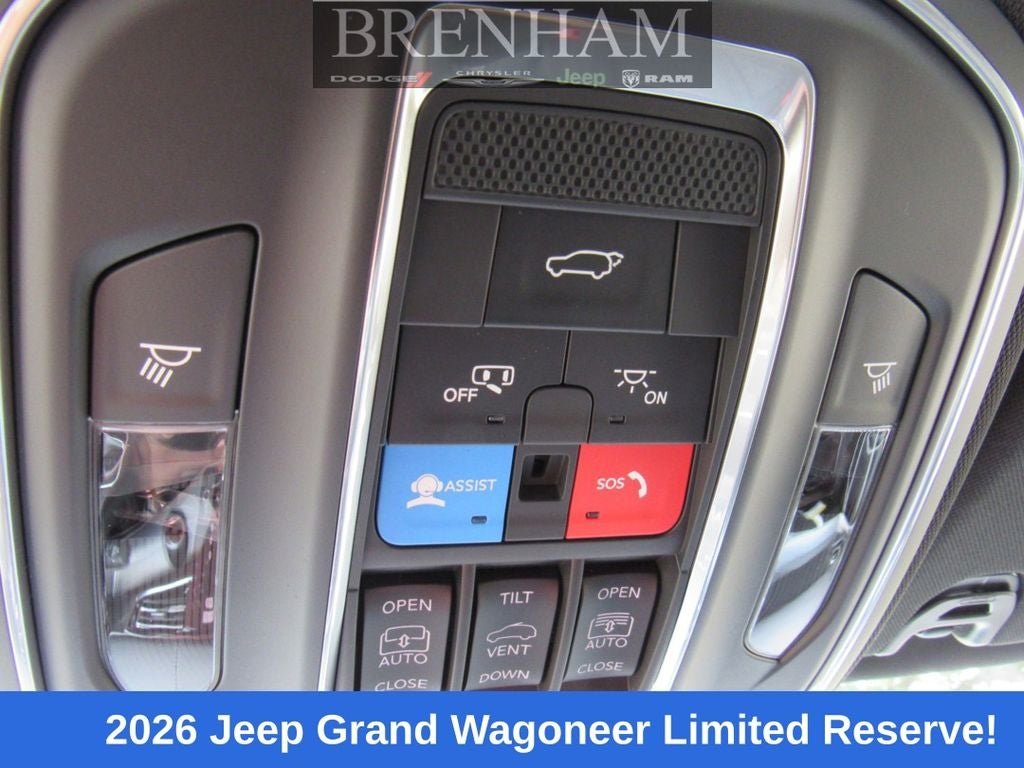 2026 Jeep Grand Wagoneer GRAND WAGONEER LIMITED RESERVE 4X4