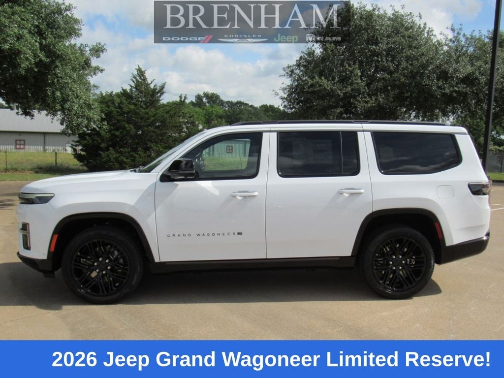 2026 Jeep Grand Wagoneer GRAND WAGONEER LIMITED RESERVE 4X4