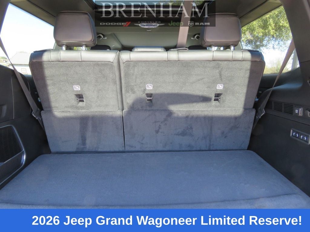 2026 Jeep Grand Wagoneer GRAND WAGONEER LIMITED RESERVE 4X4