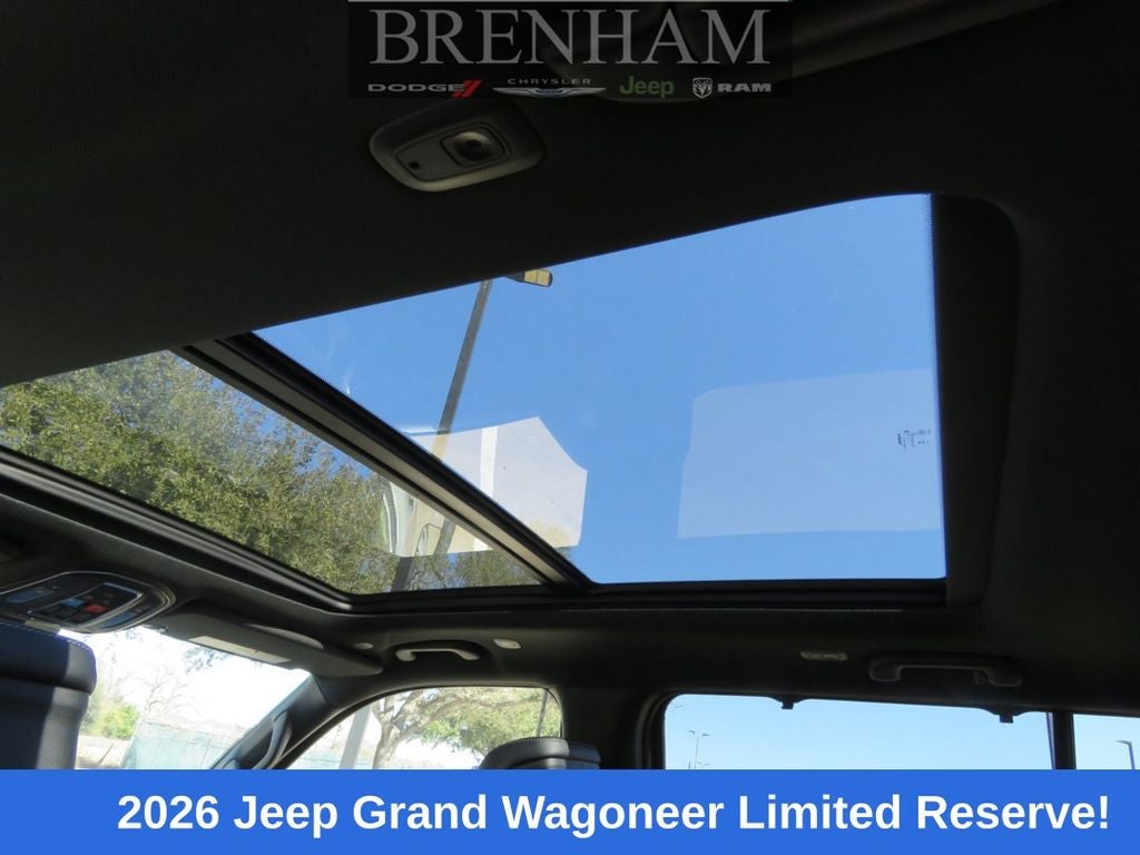 2026 Jeep Grand Wagoneer GRAND WAGONEER LIMITED RESERVE 4X4
