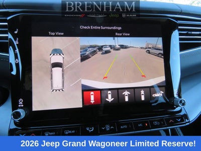 2026 Jeep Grand Wagoneer GRAND WAGONEER LIMITED RESERVE 4X4