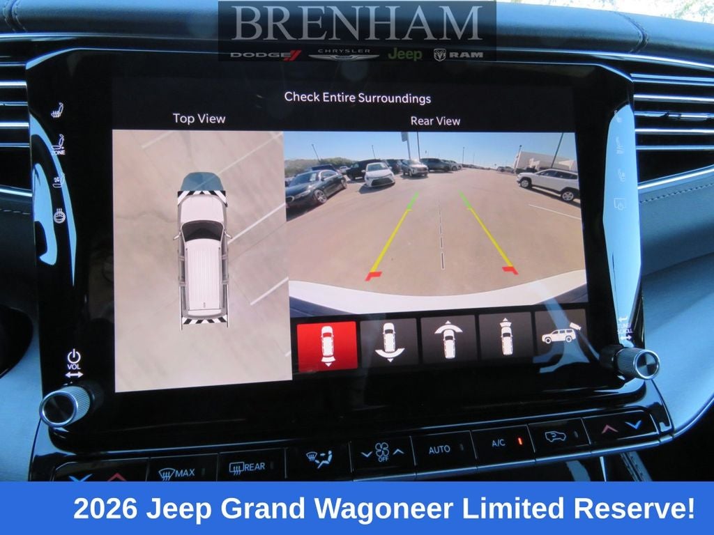 2026 Jeep Grand Wagoneer GRAND WAGONEER LIMITED RESERVE 4X4