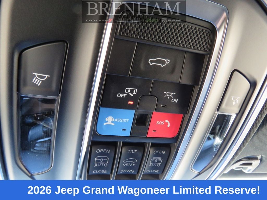 2026 Jeep Grand Wagoneer GRAND WAGONEER LIMITED RESERVE 4X4