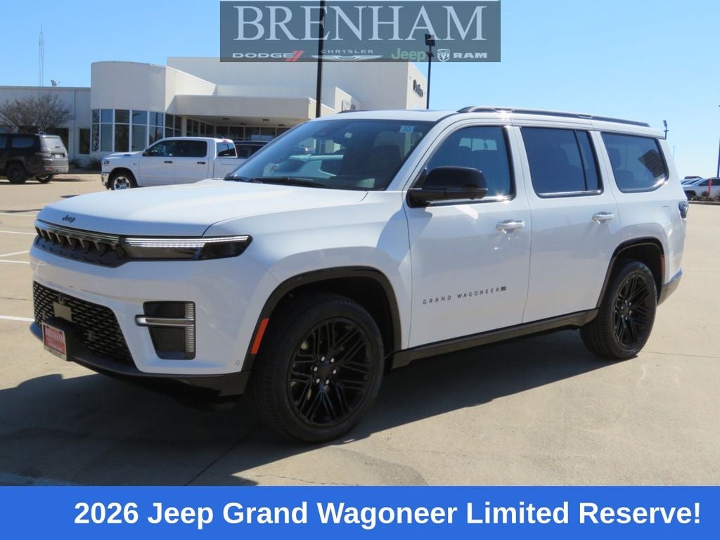 2026 Jeep Grand Wagoneer GRAND WAGONEER LIMITED RESERVE 4X4