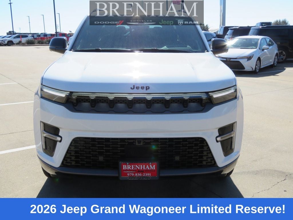 2026 Jeep Grand Wagoneer GRAND WAGONEER LIMITED RESERVE 4X4