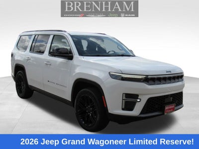 2026 Jeep Grand Wagoneer GRAND WAGONEER LIMITED RESERVE 4X4