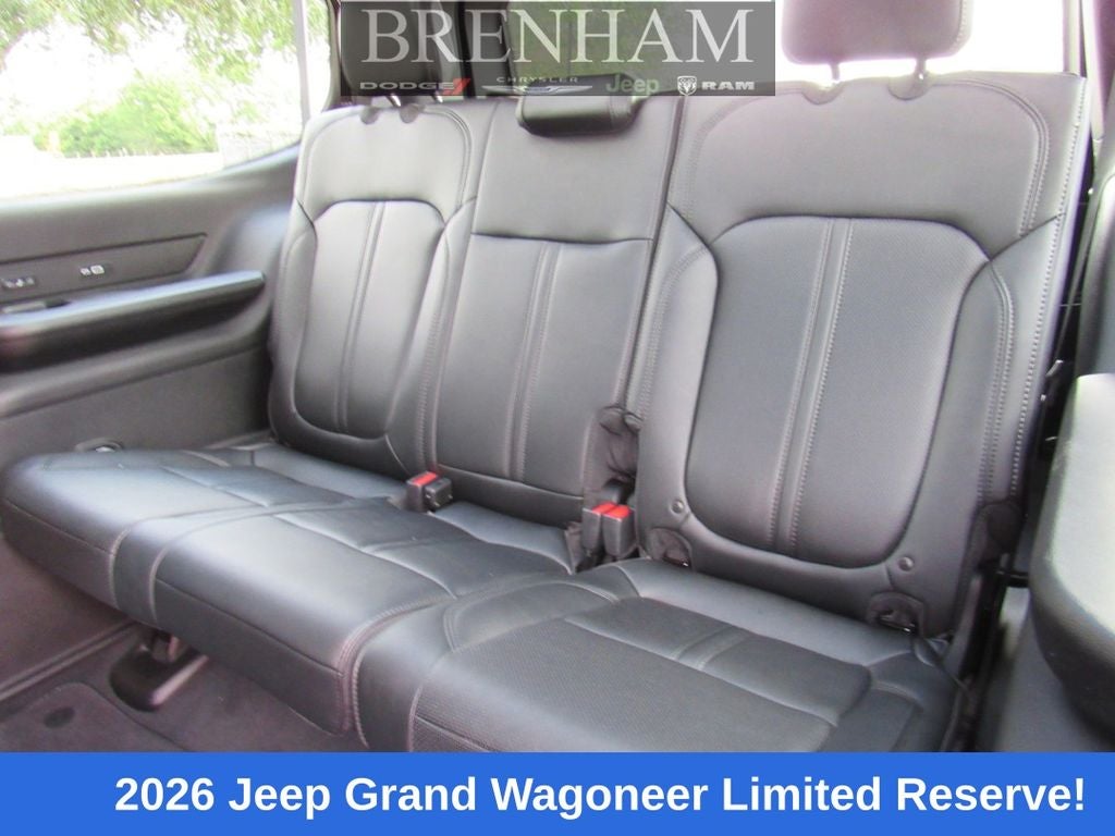 2026 Jeep Grand Wagoneer GRAND WAGONEER LIMITED RESERVE 4X4
