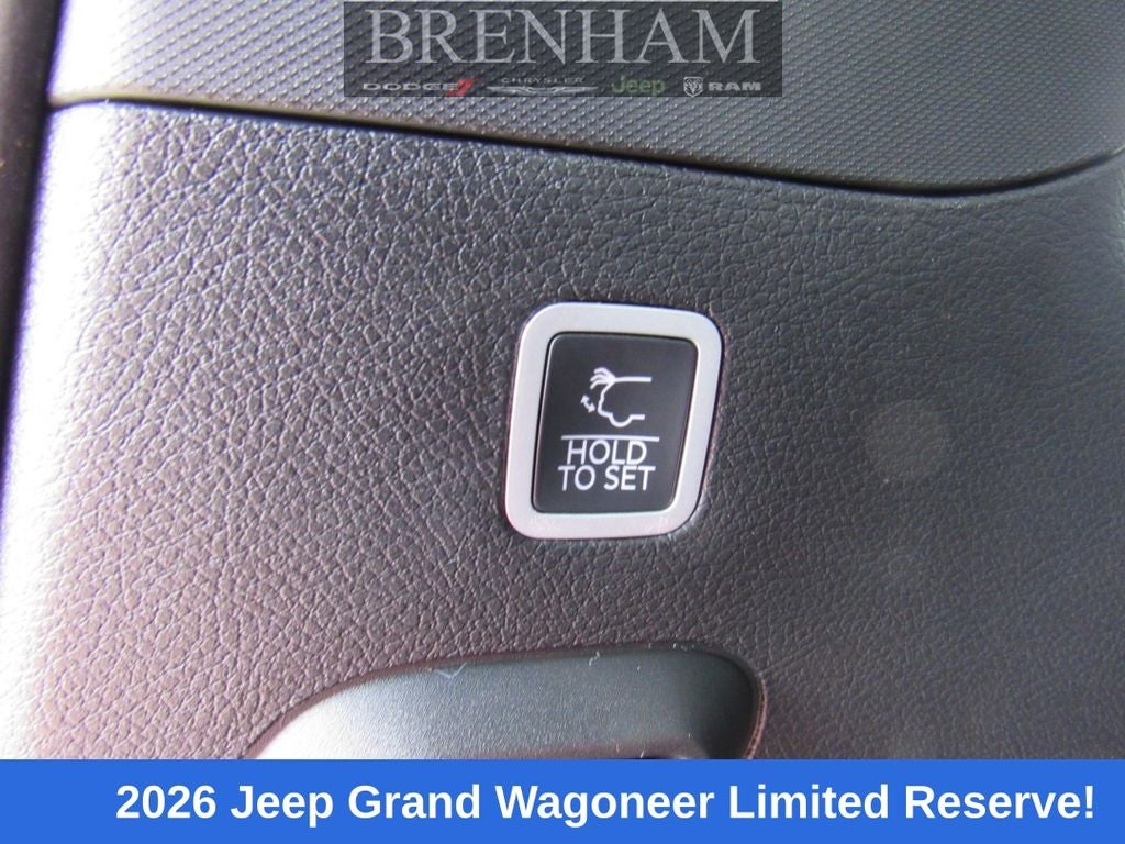 2026 Jeep Grand Wagoneer GRAND WAGONEER LIMITED RESERVE 4X4