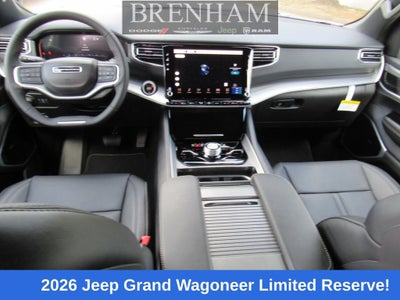 2026 Jeep Grand Wagoneer GRAND WAGONEER LIMITED RESERVE 4X4