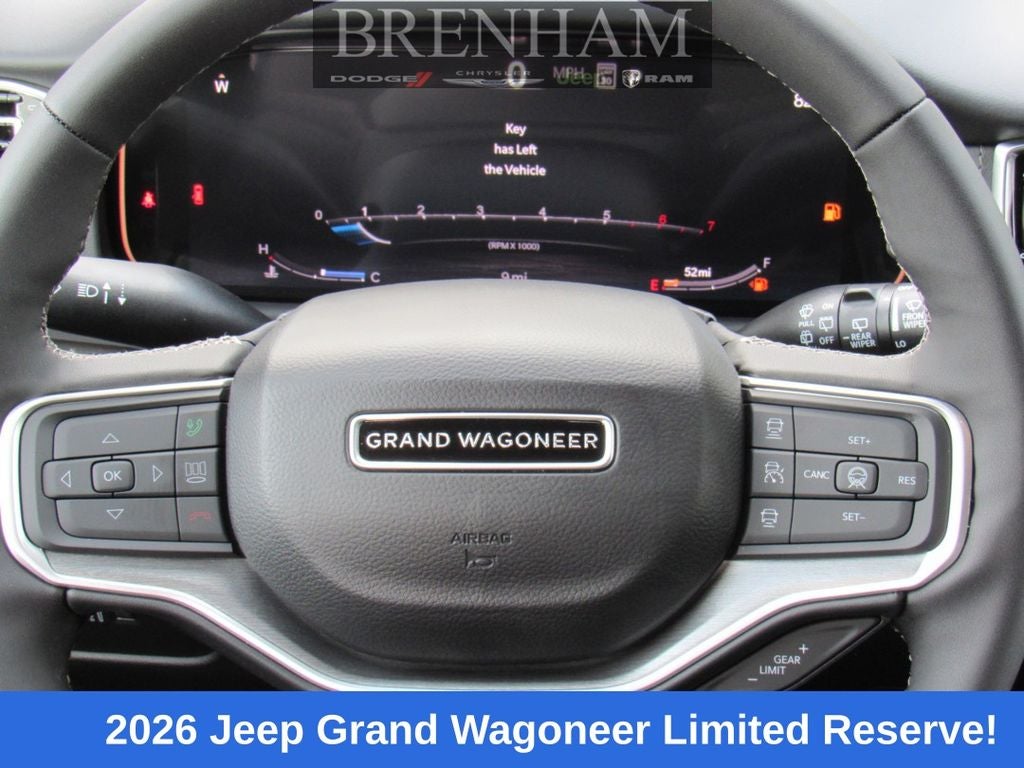 2026 Jeep Grand Wagoneer GRAND WAGONEER LIMITED RESERVE 4X4
