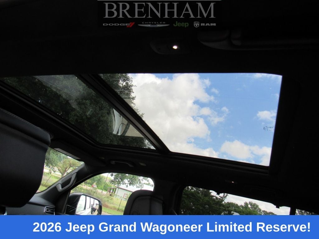 2026 Jeep Grand Wagoneer GRAND WAGONEER LIMITED RESERVE 4X4