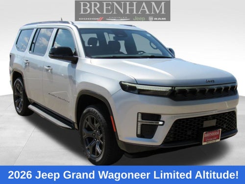 2026 Jeep Grand Wagoneer GRAND WAGONEER LIMITED ALTITUDE 4X4