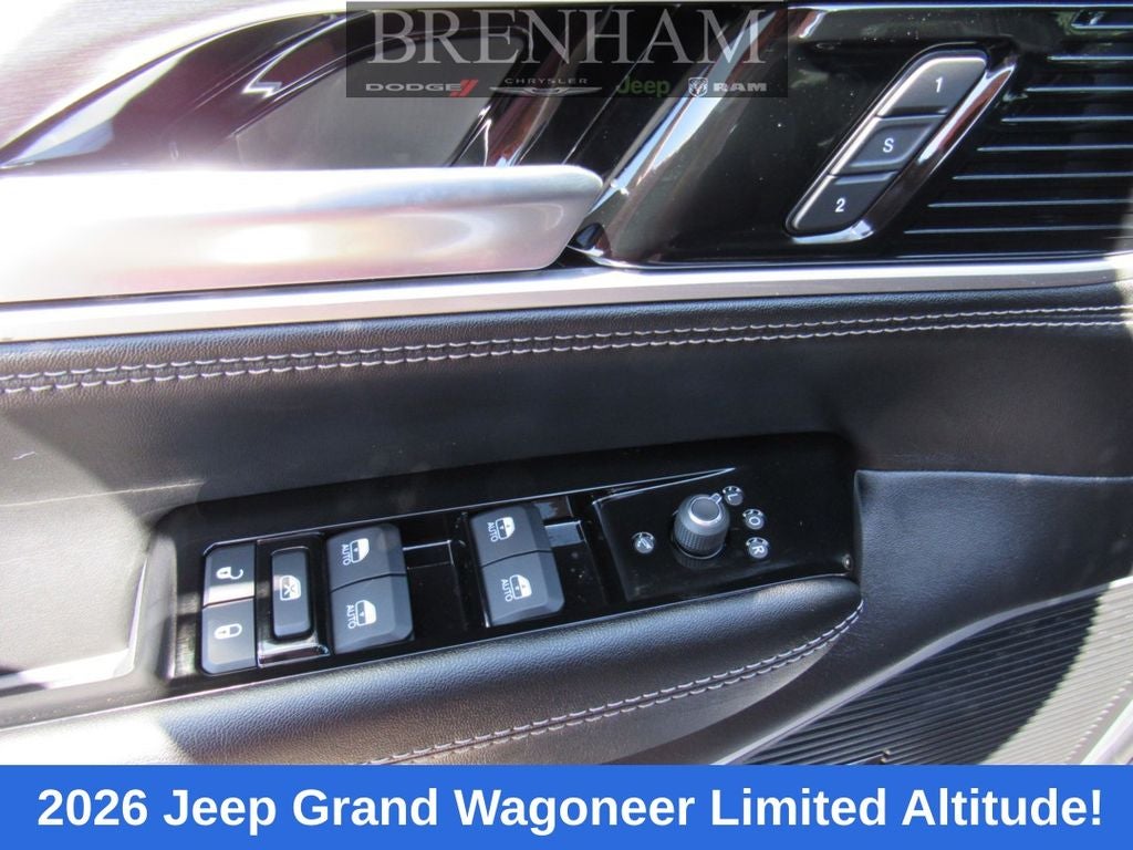 2026 Jeep Grand Wagoneer GRAND WAGONEER LIMITED ALTITUDE 4X4