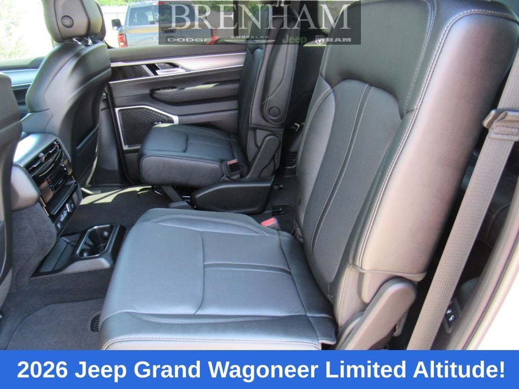 2026 Jeep Grand Wagoneer GRAND WAGONEER LIMITED ALTITUDE 4X4