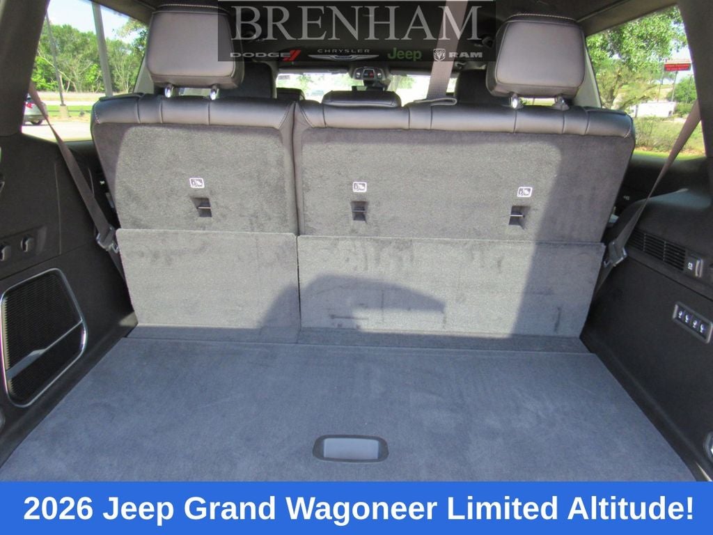 2026 Jeep Grand Wagoneer GRAND WAGONEER LIMITED ALTITUDE 4X4