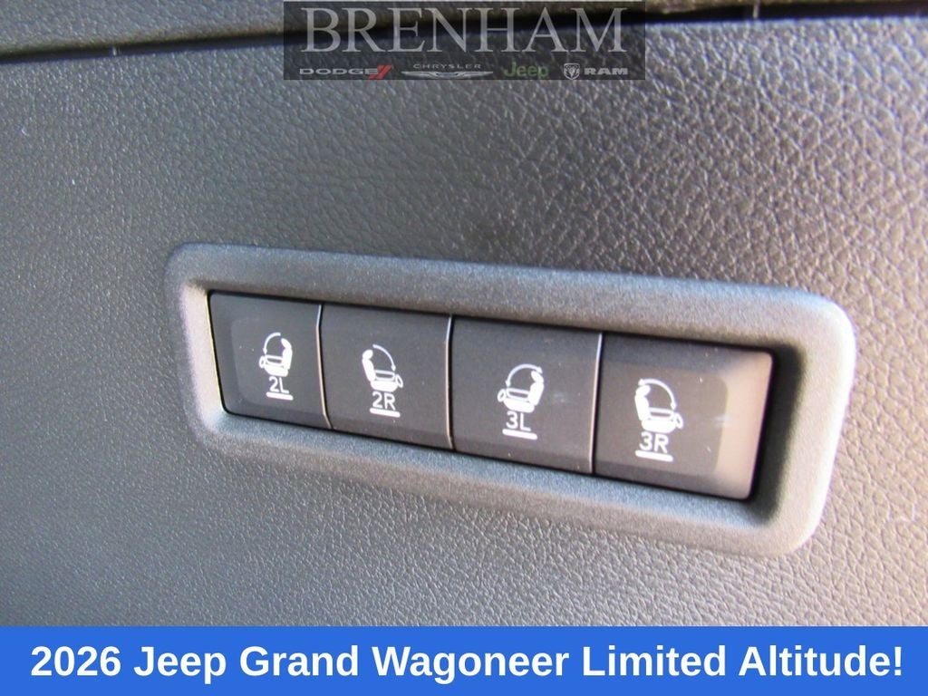 2026 Jeep Grand Wagoneer GRAND WAGONEER LIMITED ALTITUDE 4X4