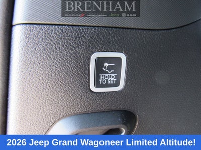 2026 Jeep Grand Wagoneer GRAND WAGONEER LIMITED ALTITUDE 4X4