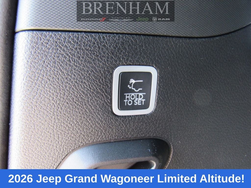 2026 Jeep Grand Wagoneer GRAND WAGONEER LIMITED ALTITUDE 4X4